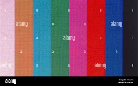 Colour bars television test pattern on a screen Stock Photo - Alamy