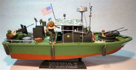 Us Navy Pbr Ii Patrol Boat River Pibber From Tamiya Off