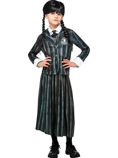 Wednesday Girls School Uniform – Rubies Masquerade Co. (UK)