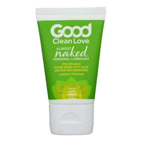 Good Clean Love Personal Lubricant Organic Almost Naked Fl Oz
