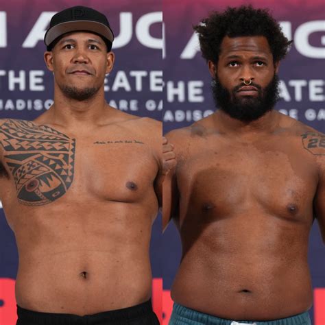 Official Weigh In Results For 2023 Pfl Playoffs Heavyweights And Women