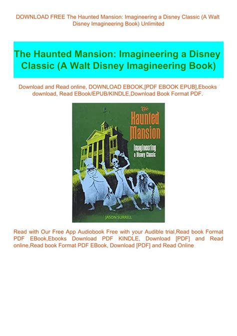 The Haunted Mansion Imagineering A Disney Classic 4