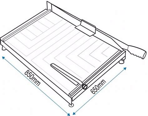 Guillotina Cizalla Palanca Dasa Super 68 Manual Papel Hojas Envío gratis