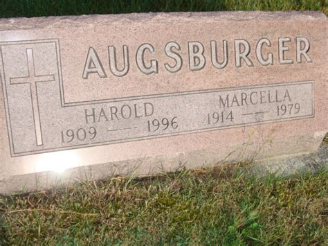 Marcella Faith Neuenschwander Augsburger 1914 1979 Find A Grave