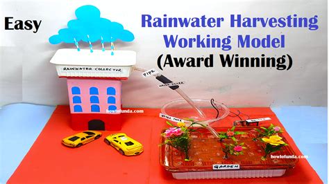 How To Make Science Working Model Of A Rainwater Purifier Science