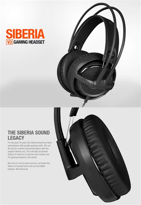 Buy SteelSeries Siberia V3 Gaming Headset Black [SS-61357] | PC Case ...