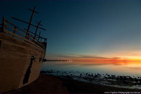 South Australia St Kilda Playground And Sunset Sunset Sunset