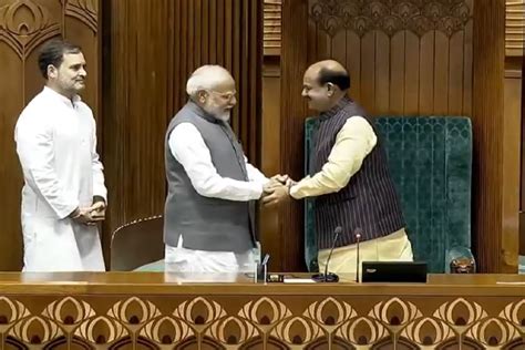 Om Birla Elected Speaker Of 18th Lok Sabha By Voice Vote The Statesman