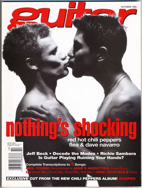 En les Red Hot Chili Peppers flinguent leur carrière en se roulant des pelles Le Gospel