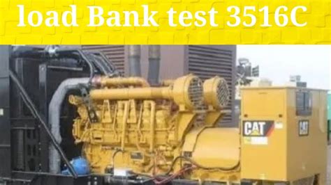 22mw Caterpillar 3516c Diesel Engine Overhaul After Load Bank Test Running At 25 Load🛠⚒🛠🛠🛠🛠🪛