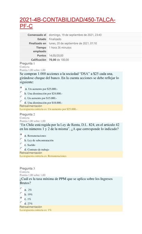 Examen Contabilidad 2021 2021 4B CONTABILIDAD 450 TALCA PF C