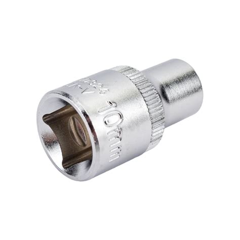Головка торцевая 6 граней (10 мм; 1/2 Dr) KRAFT KT 700324 - выгодная ...