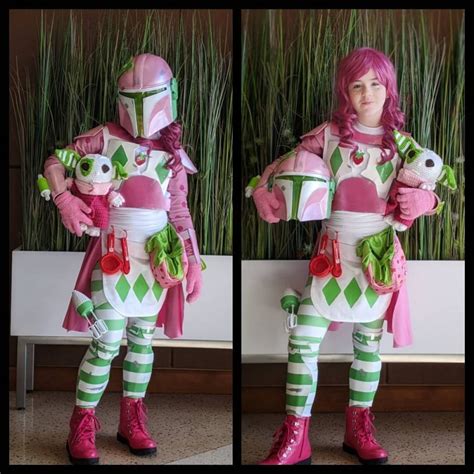 Strawberry Shortcakemandalorian Mashup Cosplay Neatorama