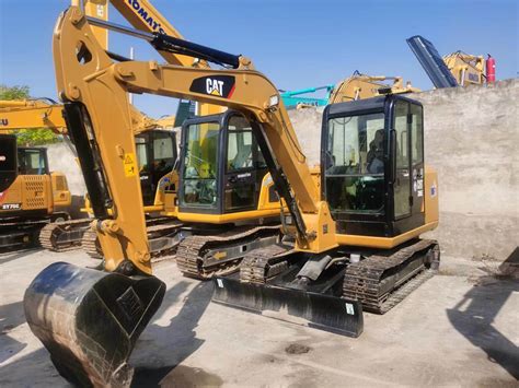 Used Mini Ton Cat E Excavator Secondhand Caterpillar Crawler T