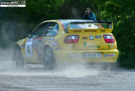 Triner Emil Horniaček Emil Seat Cordoba WRC Evo3 Seat Rallye