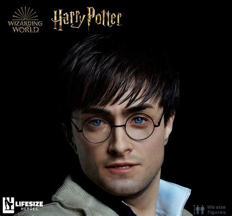 Harry Potter Silikonkopf lebensgroße Statue Figur