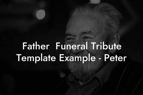 Eulogy And Funeral Speech Examples Eulogy Assistant Funeral Writing