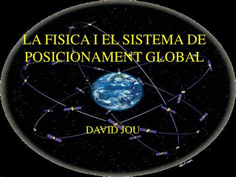 La Fisica I El Sistema De Posicionament Global Ppt Descargar