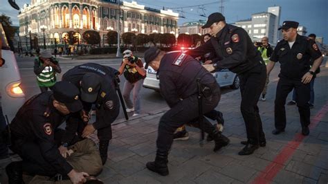 Proteste In Russia Dopo Mobilitazione Oltre Fermi Polizia Usa La