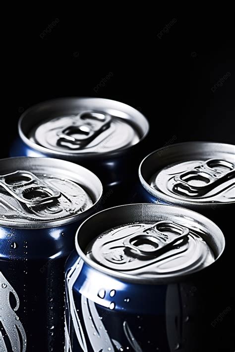 Fundo Latas De Refrigerante Nesta Foto Em Preto E Branco Papel De