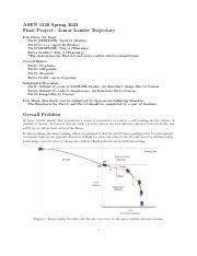 Lunar Lander Trajectory Gravity Turn Descent And Optimal Course Hero