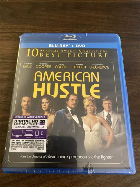 American Hustle Blu Ray Cover