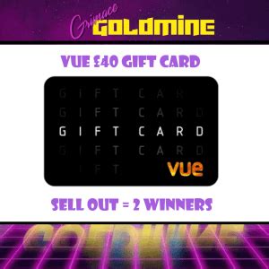 £40 VUE GIFT CARD - Grimace Gold Mine