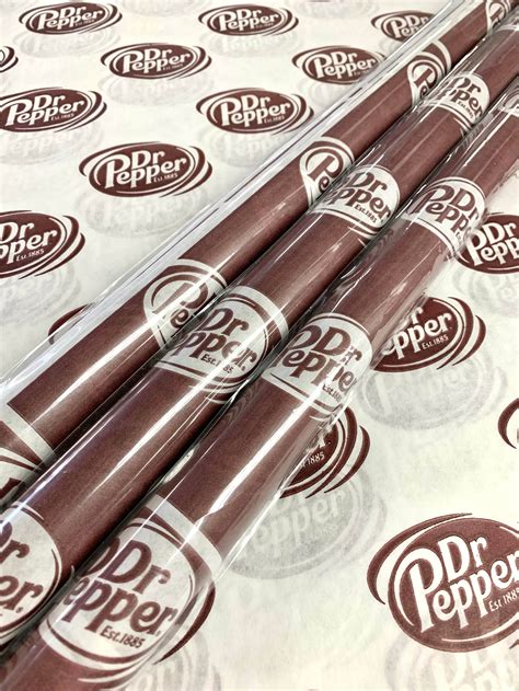 Dr Pepper Wrapping Paper Dr Pepper Museum T Shop