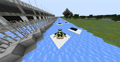 F Zandvoort Ice Boat Racing Track Minecraft Map