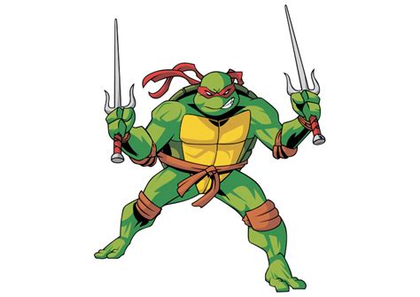 Raphael Ninja Turtle Free Vector - SuperAwesomeVectors