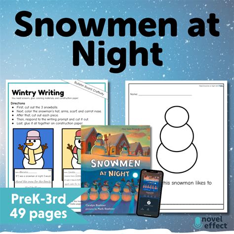 Snowmen at Night Activities - Novel Effect