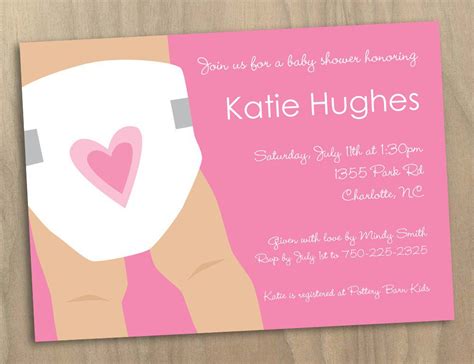 Diaper Party Invitations Printable - Invitation Design Blog