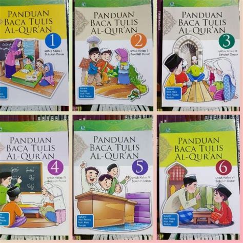 Buku Panduan Baca Tulis Al Qur An Untuk Sd Mi Kls New Tiga