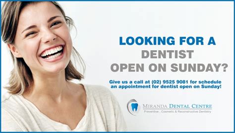 Dentist Open 7 Days Sydney Open On Saturday Sunday In Miranda