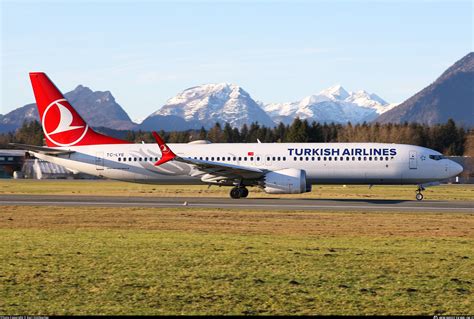 Tc Lye Turkish Airlines Boeing 737 9 Max Photo By Karl Dittlbacher Id 1531015