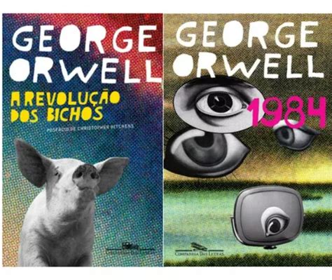 Kit Revolucao Dos Bichos 1984 De George Orwell Editora Companhia Das