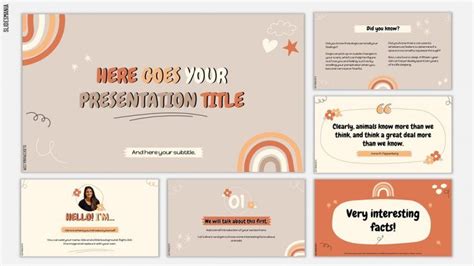 Neutral colors | Free PowerPoint template & Google Slides theme