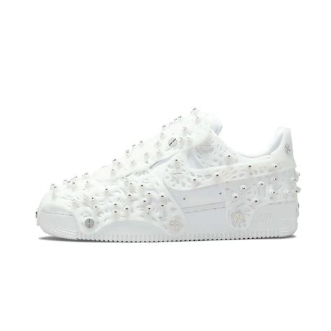 Nike Air Force 1 Low Swarovski Retroreflective Crystals White W Nike