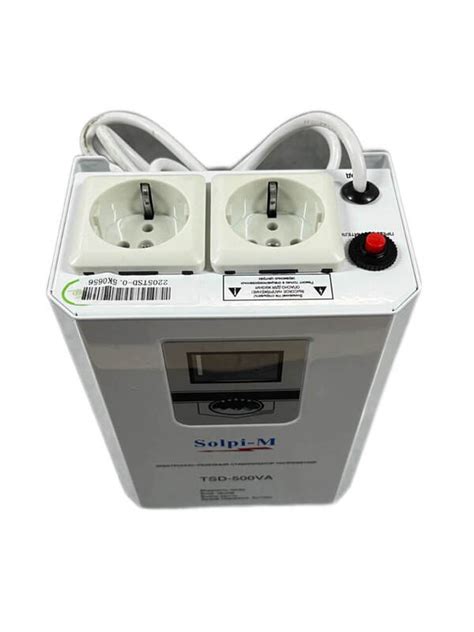 Купить стабилизатор напряжения Solpi-М TSD-500ВA в Минске | Продажа ...