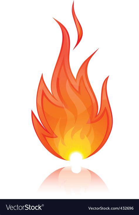 Fire Royalty Free Vector Image - VectorStock