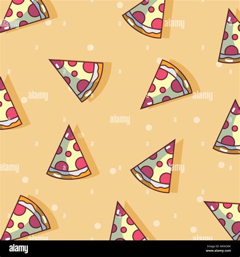 Pizza pattern background Stock Vector Image & Art - Alamy