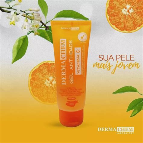 Dermachem Gel Anti Idade Vitamina C E Cido Hialur Nico G No Shoptime