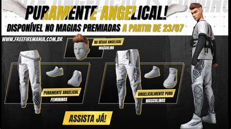 Calça Angelical Branca Free Fire Saiba Como Conseguir Grátis O Item