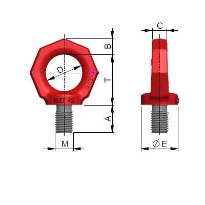 Rud Lifting Eye Bolt Rs M Certex Australia