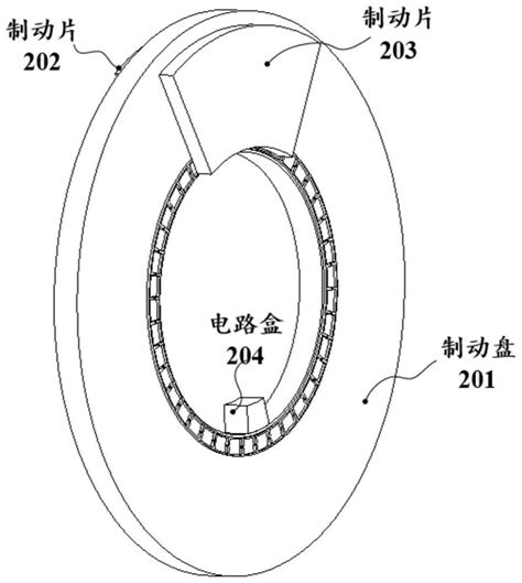 Friction Power Generation Device Based On Friction Brake And Friction