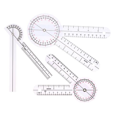 Goniometer Medical Joint Ruler Calibrated Orthopedics Angle Rule Spinal