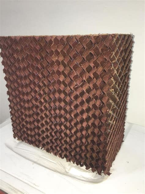 Dark Brown Honeycomb Cooling Pad At Rs Sq Ft Honeycomb Padding In