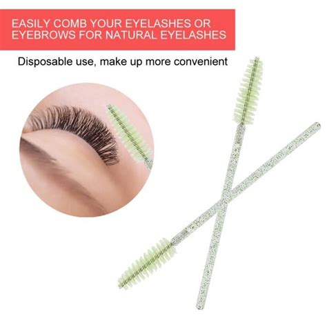 Brosse Cils Jetable Pcs Pinceau De Maquillage En Nylon Baguettes De