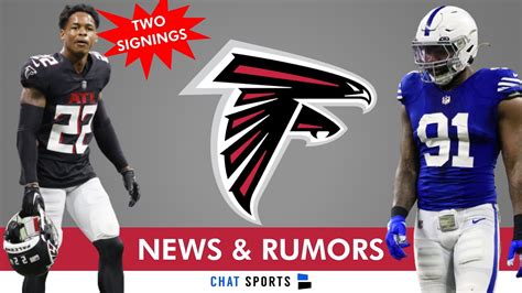 Falcons News Rumors Atlanta Signs 2 Players In NFL Free Agency