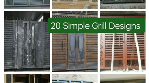 Simple Grill Design. | 20 Simple Grill Designs #trending - YouTube